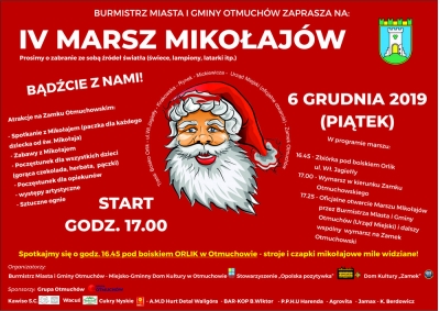 Otmuchów zaprasza na IV Marsz Mikołajów!