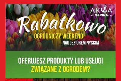 &quot;Rabatkowo&quot; odbędzie się w maju!