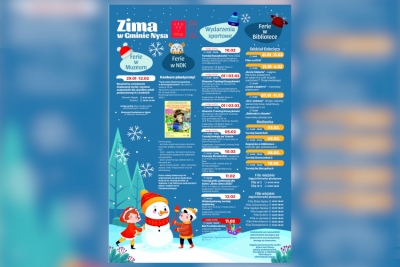 Zima w Gminie Nysa | PLAKAT