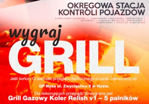 Wygraj GRILL za 1 799 zł!