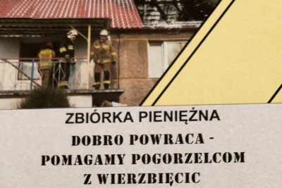 Pomoc dla pogorzelców z Wierzbięcic!