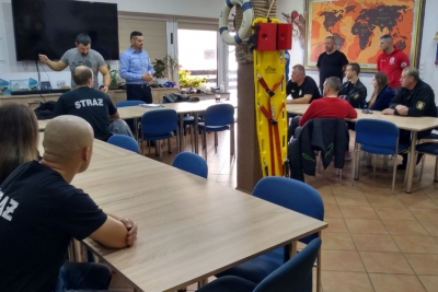 Rozpoczęcie kursu w Wojewódzkim Centrum Szkolenia Ratownictwa Wodnego WOPR Nysa