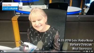 02.03.2020 - Gościem Dnia Radia Nysa była dzisiaj Barbara Dybczak