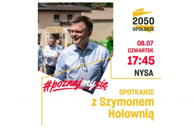 Nowy termin! Szymon Hołownia już w czwartek odwiedzi Nyse!